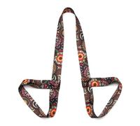 Élastique réglable exercice extensible sangles de transport ceinture Yoga Sport fronde épaule tapis sangle ceintures pour Tapis de Yoga, Pilates, Exercices(Color 6)