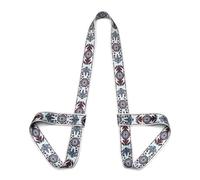 Élastique réglable exercice extensible sangles de transport ceinture Yoga Sport fronde épaule tapis sangle ceintures pour Tapis de Yoga, Pilates, Exercices(Color 2)