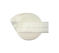 Élastique repliable en satin élasthanne 25 mm, 50/100 yards, pour bandeau et couture de robe,Blanc E,100 mètres