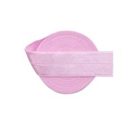 Élastique repliable en satin élasthanne 25 mm, 50/100 yards, pour bandeau et couture de robe,Tulipe,50 mètres