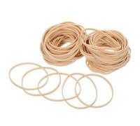Élastique Ronde Épaisse 60x3mm en Caoutchouc, Beige | Haute Élasticité Solide, Anti-âge et Stabilité Thermique, pour Billets, Enveloppes, Bureau et Finition 3d