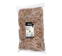 WONDAY Sac de 1kg d'élastique en caoutchouc blond large 90x6mm
