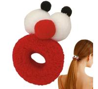 Élastiques à cheveux amusants | Pompon à cheveux, haute élasticité, attaches drôles pour grands yeux, accessoires quotidiens pour filles pour des styles ludiques et une prise ferme