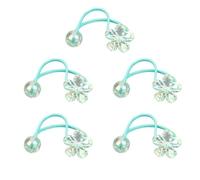 Élastiques à cheveux antidérapants en acrylique sans dommages, accessoires pour cheveux, pour l'école, la danse, les fêtes, les banquets, les événements, les vacances, les anniversaires, 12 x 2 x 1,5