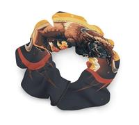 Élastiques à cheveux avec chouchou imprimé Wild American Bison Mountains pour femmes, sans couture, accessoires pour cheveux sans douleur, parfaits pour les tresses durables, les queues de cheval et