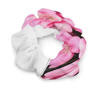 Élastiques à cheveux, avec de belles fleurs imprimées pour femmes, chouchou sans couture, accessoires pour cheveux sans douleur, parfaits pour les tresses durables, les queues de cheval et plus encore