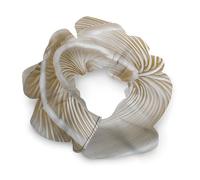 Élastiques à cheveux avec motif champignons d'huîtres blancs pour femmes, chouchou sans couture, accessoires pour cheveux sans douleur, parfaits pour les tresses durables, les queues de cheval et plus