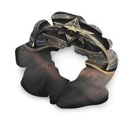 Élastiques à cheveux avec motif magique de runes nordiques avec boussole imprimée chouchou pour femme, sans couture, accessoires pour cheveux sans douleur, parfaits pour les tresses durables, les