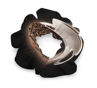 Élastiques à cheveux, avec tasse de café et grains de café imprimés pour femmes, chouchou sans couture, accessoires pour cheveux sans douleur, parfaits pour les tresses durables, les queues de cheval