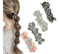 éLastiques à Cheveux En Spirale Souples Et Incassables, Fil De Fer Torsadé Pour Poney, Cordon TéLéPhonique En Spirale, éLastiques à Cheveux En Spirale Pour Femmes (A)