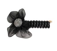 Élastiques à cheveux enroulés élégants pour filles et femmes, chouchous extensibles pour queue de cheval, cordon de téléphone