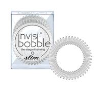Élastiques À Cheveux Femme Transparents INVISIBOBBLE Slim Crystal 3 Pièces