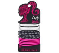 Élastiques à cheveux Goody x Barbie Ouchless - Lot de 30 - Pour tous types de cheveux - Accessoires pour cheveux pour filles