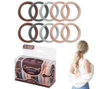 Élastiques à cheveux pour femme - 10 nœuds vivants pour femme - Support de