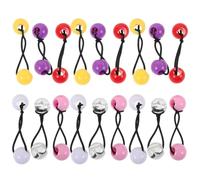 Élastiques à Cheveux pour Filles 20 Pièces Plastique à Boules
