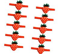 Élastiques à cheveux pour un usage quotidien - Design Nouvel An - Bandes élastiques antidérapantes - Pour l'école, le sport - Accessoires pour cheveux en résine antidérapante