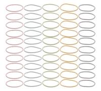 Élastiques à Cheveux sans Couture Fins, 100 Pièces, Plastiques