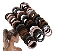 Élastiques À Cheveux Sans Dommage 100 Pièces Sans Dommage Haute Élasticité