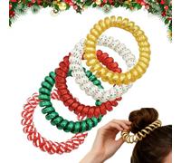 Élastiques À Cheveux Sans Dommage Attaches Queue De Cheval Noël