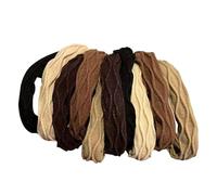 Élastiques à Cheveux Sans Dommages - Élastiques à Cheveux pour Filles Pas de Dommage Pas de Glissement Support de Queue De Cheval | Élastiques De Haute Qualité Pour Cheveux Épais, Accessoires De