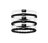 Elastiques a cheveux x6 nike flex noir blanc