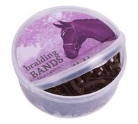 Élastiques à crinière plats Q-essentials Marron 50 g