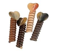 Élastiques à pour femme - Élastiques à, sans dommages, 4 pièces, ensemble de couvre-chef flexible | Attaches de à poignée souple, pour le sport, pom-pom girl, chignons de maria
