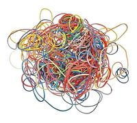 Élastiques appli couleurs assorties sac de 100 g