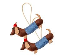 Élastiques Avec Cheveux Pour Filles, Supports De Queue De Cheval - Funny Teckel 2x Cute Hair Ties | Mode Cheveux, Poignets Queue De Cheval