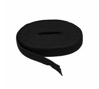 Élastiques blancs/noirs pour accessoires de couture, vêtements, pantalons, tissus, largeur 0,3 cm à 6 cm, noir, 2,5 cm, 5 mètres