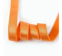 Élastiques colorés de 6/8/10/12/15/20/25 mm pour sous-vêtements, bretelles de soutien-gorge, bandeaux, accessoires de couture - Orange - 25 mm - 5 mètres