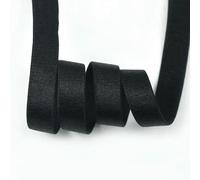 Élastiques colorés de 6/8/10/12/15/20/25 mm pour sous-vêtements, bretelles de soutien-gorge, bandeaux élastiques, accessoires de couture - Noir - 8 mm - 10 mètres