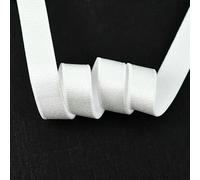 Élastiques colorés de 6/8/10/12/15/20/25 mm pour sous-vêtements, bretelles de soutien-gorge, bandeaux élastiques, accessoires de couture - Blanc - 25 mm - 10 mètres