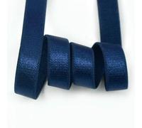 Élastiques colorés de 6/8/10/12/15/20/25 mm pour sous-vêtements, bretelles de soutien-gorge, bandeaux élastiques, accessoires de couture - Bleu marine - 8 mm - 10 mètres