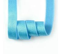 Élastiques colorés de 6/8/10/12/15/20/25 mm pour sous-vêtements, bretelles de soutien-gorge, bandeaux, accessoires de couture - Bleu - 25 mm - 5 mètres