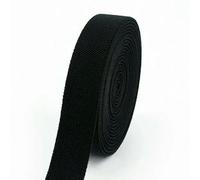 Élastiques colorés en nylon pour soutien-gorge, ceinture, vêtements, décoration, accessoires de couture, 3 mètres, 10-50 mm, noir, 20 mm, 3 mètres