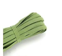 Élastiques colorés haute élasticité 3,0 mm 6 mm, corde, élastique en caoutchouc, fil, ruban spandex, bordure en dentelle pour couture, accessoire de vêtement - Vert armée - 3,0 mm 10 yards