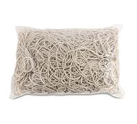 Élastiques en caoutchouc pour produits de bureau Diamètre 100 mm 1,5 x 1,5 mm 1000 g Blanc/Petits accessoires de bureau/Type standard/Matériau/Caoutchouc/Poids (g) - 1000 / Couleur-Blanc/Taille-1,5 x