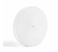 Élastiques plats en nylon noir et blanc, 10 à 50 mm, pour bébé enceinte, couture, vêtements, pantalons, sacs, accessoires - Blanc - 20 mm - 1 yard