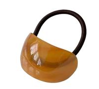 Élastiques pour queue de cheval pour femme, attaches décoratives pour cheveux | Élastiques à cheveux géométriques ovales décoratifs pour femmes - Outil de coiffure au design géométrique ovale pour un