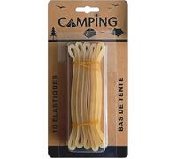 Élastiques pour tente - WDK Partner - Lot de 10 - Beige - Robustesse et installation facile