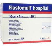 Elastomull hospital 10 cmx4 m fixation élastique blanc 20 pcs