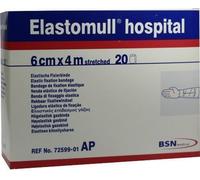 Elastomull hospital 6 cmx4 m fixation élastique blanc 20 pcs