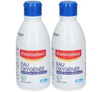 Elastoplast Eau Oxygénée - Stabilisée à 10 Vol Liquide 2x250 ml