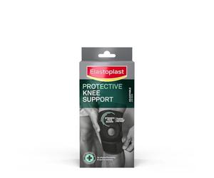 Elastoplast Genouillère de protection réglable (1 genouillère), soin des blessures pour les déchirures du ménisque, le LCA, les lésions ligamentaires, le genou du coureur, l'arthrite et les genoux