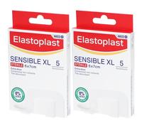 Elastoplast Pansements Sensibles XL - 5 pansements 6 x 7 cm Pansement(S) 2x5 pc(s)