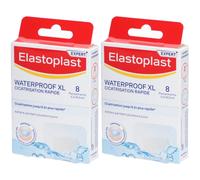 Elastoplast Pansements Waterproof XL Cicatrisation Rapide 4,3 x 6,5 cm Pansement(S) 2x8 pc(s)