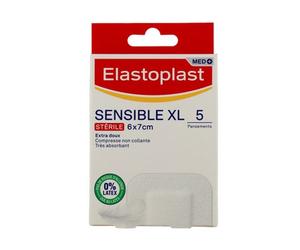 Elastoplast Sensible XL Stérile 6x7cm 5 Pansements