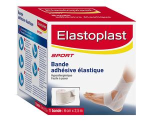 Elastoplast® Sport Bande adhésive élastique 2,5 m x 6 cm Genou Serviette hygienique 1 pc(s)