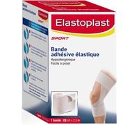 Elastoplast SPORT - Bande adhésive élastique Contentions souples, strappings - 1 bande 8 cm x 2,5 m